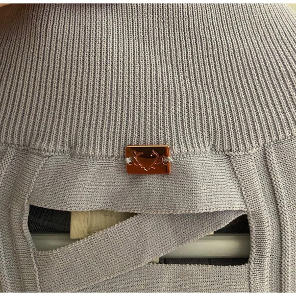 For Love & Lemons x KNITZ NWT Simone Laced Back Sweater Dress Small REVOLVE - Picture 8 of 16